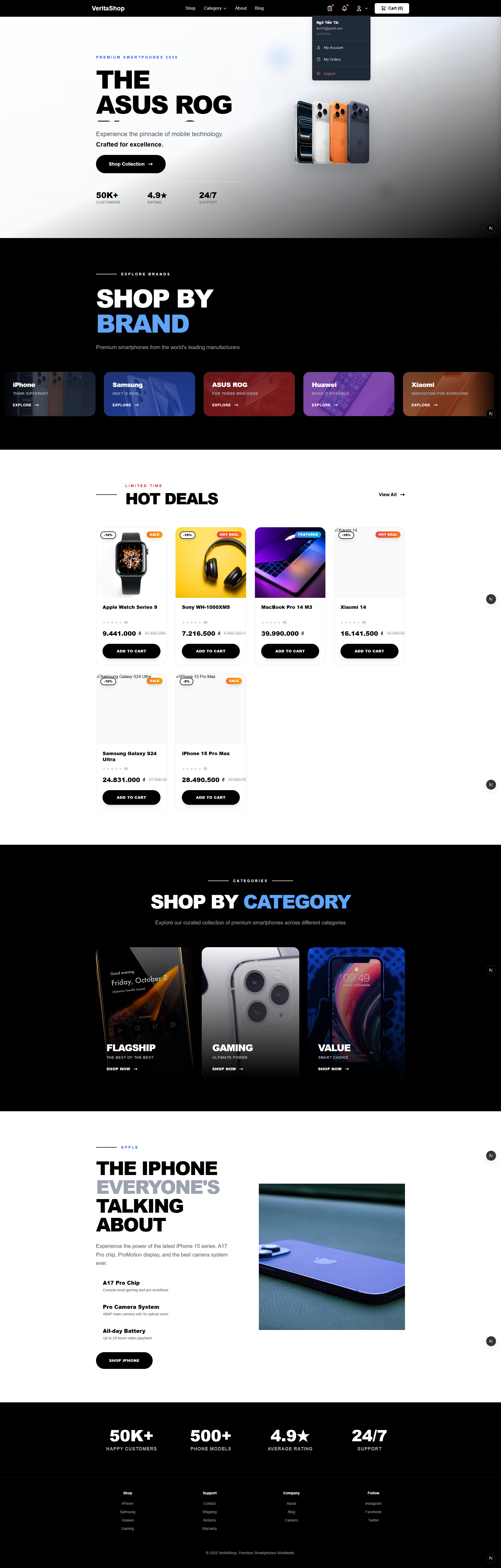 Nền Tảng Veritashop screenshot 1