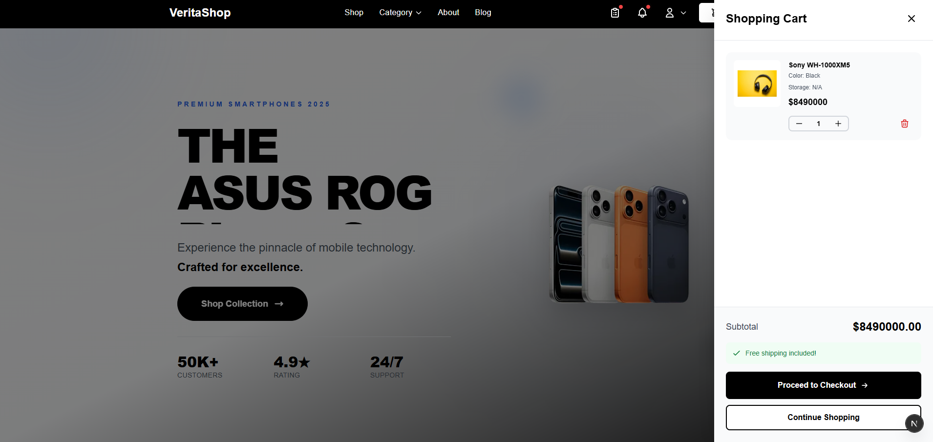 Nền Tảng Veritashop screenshot 5